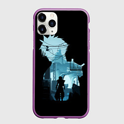 Чехол iPhone 11 Pro матовый Final Fantasy, цвет: 3D-фиолетовый