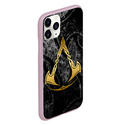 Чехол iPhone 11 Pro матовый ASSASSINS CREED VALHALLA, цвет: 3D-розовый — фото 2