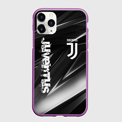 Чехол iPhone 11 Pro матовый JUVENTUS, цвет: 3D-фиолетовый