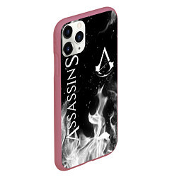 Чехол iPhone 11 Pro матовый ASSASSINS CREED, цвет: 3D-малиновый — фото 2