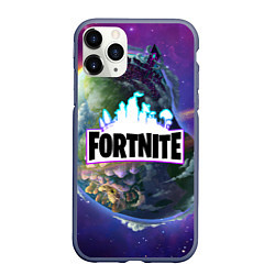 Чехол iPhone 11 Pro матовый FORTNITE, цвет: 3D-серый
