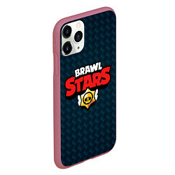 Чехол iPhone 11 Pro матовый Brawl S, цвет: 3D-малиновый — фото 2