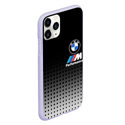 Чехол iPhone 11 Pro матовый BMW, цвет: 3D-светло-сиреневый — фото 2