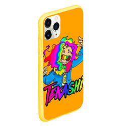 Чехол iPhone 11 Pro матовый 6IX9INE, цвет: 3D-желтый — фото 2