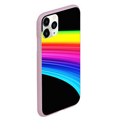 Чехол iPhone 11 Pro матовый ABSTRACT TREND, цвет: 3D-розовый — фото 2