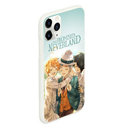 Чехол iPhone 11 Pro матовый The Promised Neverland цвета 3D-белый — фото 2