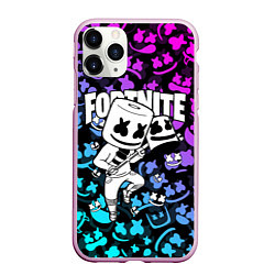 Чехол iPhone 11 Pro матовый FORTNITE x MARSHMELLO