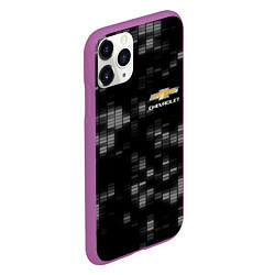 Чехол iPhone 11 Pro матовый CHEVROLET, цвет: 3D-фиолетовый — фото 2