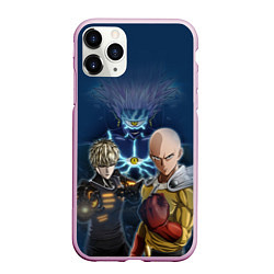 Чехол iPhone 11 Pro матовый One Punch Man