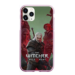 Чехол iPhone 11 Pro матовый The Witcher 5-летие