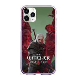 Чехол iPhone 11 Pro матовый The Witcher 5-летие