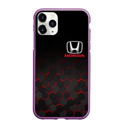 Чехол iPhone 11 Pro матовый HONDA