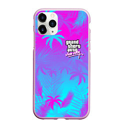 Чехол iPhone 11 Pro матовый GTA VICE CITY