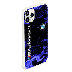 Чехол iPhone 11 Pro матовый BMW, цвет: 3D-белый — фото 2