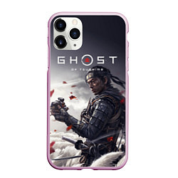 Чехол iPhone 11 Pro матовый Ghost of Tsushima