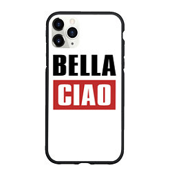 Чехол iPhone 11 Pro матовый Bella Ciao, цвет: 3D-черный