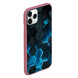 Чехол iPhone 11 Pro матовый Fairy Tail, цвет: 3D-малиновый — фото 2