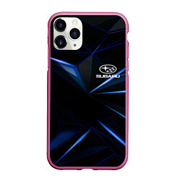 Чехол iPhone 11 Pro матовый SUBARU