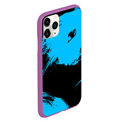 Чехол iPhone 11 Pro матовый Fairy Tail, цвет: 3D-фиолетовый — фото 2