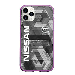 Чехол iPhone 11 Pro матовый NISSAN