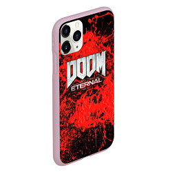 Чехол iPhone 11 Pro матовый Doom Eternal, цвет: 3D-розовый — фото 2