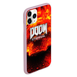 Чехол iPhone 11 Pro матовый Doom Eternal, цвет: 3D-розовый — фото 2