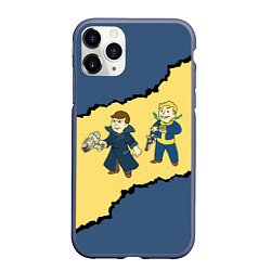 Чехол iPhone 11 Pro матовый Fallout New Vegas Boys