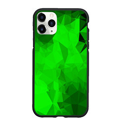 Чехол iPhone 11 Pro матовый GREEN, цвет: 3D-черный