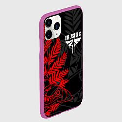 Чехол iPhone 11 Pro матовый THE LAST OF US 2, цвет: 3D-фиолетовый — фото 2