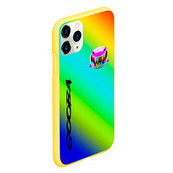 Чехол iPhone 11 Pro матовый 6IX9INE, цвет: 3D-желтый — фото 2