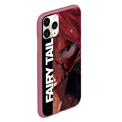 Чехол iPhone 11 Pro матовый FAIRY TAIL ХВОСТ ФЕИ, цвет: 3D-малиновый — фото 2