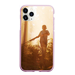 Чехол iPhone 11 Pro матовый THE LAST OF US, цвет: 3D-розовый