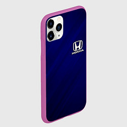 Чехол iPhone 11 Pro матовый HONDA, цвет: 3D-фиолетовый — фото 2
