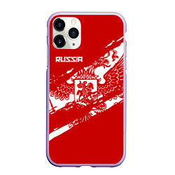 Чехол iPhone 11 Pro матовый Russia