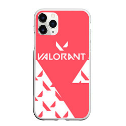 Чехол iPhone 11 Pro матовый Valorant, цвет: 3D-белый