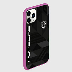 Чехол iPhone 11 Pro матовый PORSCHE, цвет: 3D-фиолетовый — фото 2