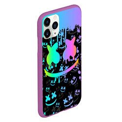 Чехол iPhone 11 Pro матовый MARSHMELLO, цвет: 3D-фиолетовый — фото 2