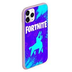 Чехол iPhone 11 Pro матовый FORTNITE ФОРТНАЙТ, цвет: 3D-розовый — фото 2