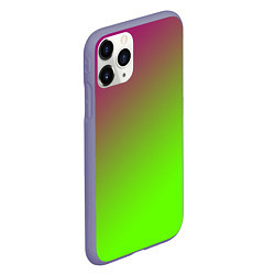 Чехол iPhone 11 Pro матовый Кислотная, цвет: 3D-серый — фото 2