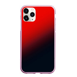 Чехол iPhone 11 Pro матовый RED, цвет: 3D-розовый