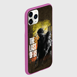 Чехол iPhone 11 Pro матовый The last of us, цвет: 3D-фиолетовый — фото 2