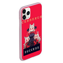 Чехол iPhone 11 Pro матовый Helltaker: CERBERUS, цвет: 3D-розовый — фото 2