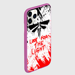 Чехол iPhone 11 Pro матовый THE LAST OF US II, цвет: 3D-фиолетовый — фото 2