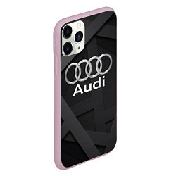 Чехол iPhone 11 Pro матовый AUDI, цвет: 3D-розовый — фото 2