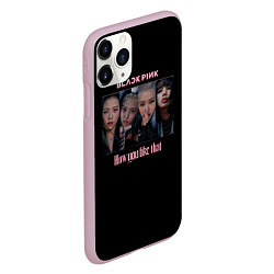 Чехол iPhone 11 Pro матовый BLACKPINK, цвет: 3D-розовый — фото 2