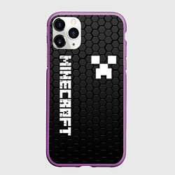 Чехол iPhone 11 Pro матовый MINECRAFT МАЙНКРАФТ