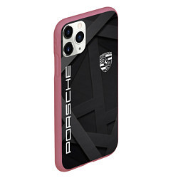 Чехол iPhone 11 Pro матовый PORSCHE, цвет: 3D-малиновый — фото 2