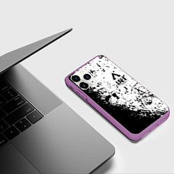 Чехол iPhone 11 Pro матовый Apex Legends, цвет: 3D-фиолетовый — фото 2