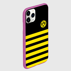 Чехол iPhone 11 Pro матовый BORUSSIA, цвет: 3D-фиолетовый — фото 2