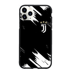 Чехол iPhone 11 Pro матовый JUVENTUS, цвет: 3D-черный